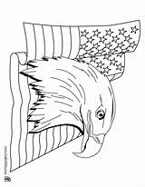 Coloring Flag Pages American Eagle Bald July 4th Drawings Printable Fourth Print Drawing Color Preschool Usa Draw Patriotic Z31 Great sketch template