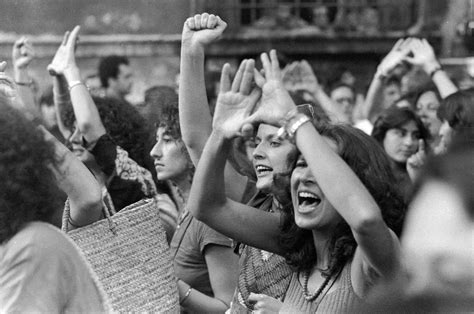 Manifestazione Femminista Roma 1977 Social Photo Laboratory