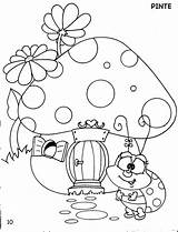 Atividades Pinturas Infantil Riscos Toadstool Cogumelos Ladybug Bichinhos Smurfs Joaninhas Infantis Primavera1 Myify Figura Tecido Refletir Olha Embroider Joaninha Toad sketch template