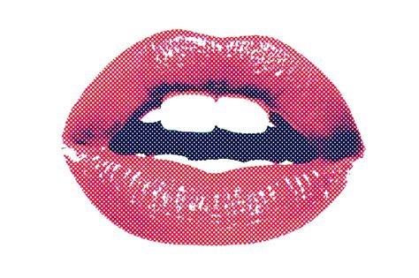 hot lips illustrations ~ creative market