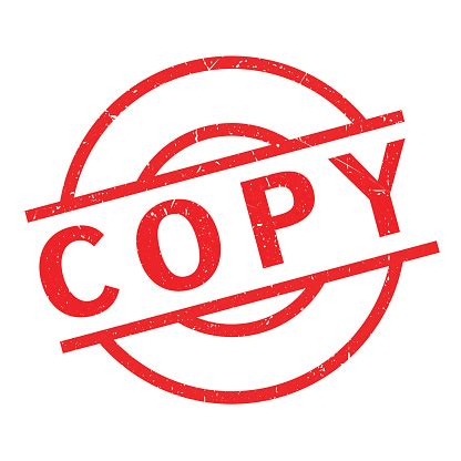 copy rubber stamp stock illustration  image  istock