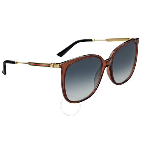 Gucci Oversize Blue Gradient Sunglasses Gucci Sunglasses Jomashop