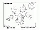 Coloring Mechanicals Animal Pages Mechanical Mouse Animals Designlooter Coloringhome sketch template