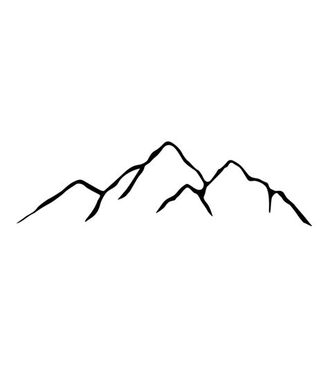 high quality mountains clipart simple transparent png images