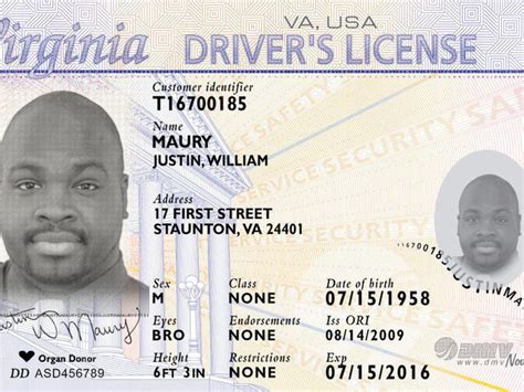 virginia state id card coming  youll   kingstowne va
