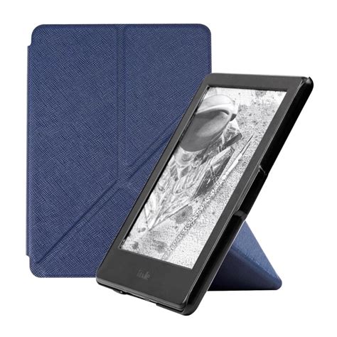 smart cover case  kindle paperwhite    origami pu leather stand  reader funda  kindle