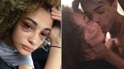 xxxtentacion s ex girlfriend cries out as fans kick her out of his