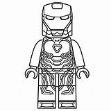 Lego Iron Man Coloring Drawing Pages Para Colorir Avengers Marvel Mark War Infinity Draw Line Homem Printable Kids Letsdrawkids Ironman sketch template