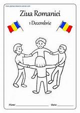 Colorat Romaniei Ziua Decembrie Romania Planse Desene Unire Mica Hora Unirii Fise Lumea Scolarel Catchers Imagini și Preșcolari Crafturi Artă sketch template