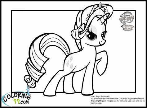 pony friendship  magic printable coloring pages coloring home