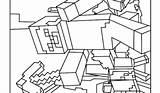 Minecraft House Coloring Pages Getdrawings Printable Getcolorings Color Colo sketch template