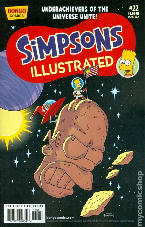 simpsons illustrated 2012 comic books