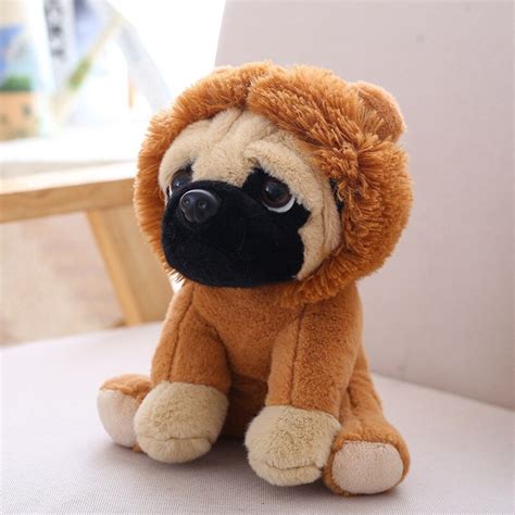 teddy bear plush pug cute pug toy toy  kids gift  etsy