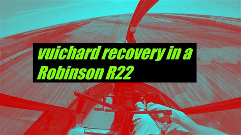 vuichard recovery technique  settling  power   robinson  youtube