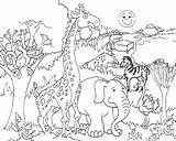 Coloring Pages Animals Baby Cute Animal Wild Color Getcoloringpages Cartoon sketch template