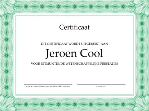 certificaten officecom