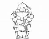 Alchemist Fullmetal Lineart Armored sketch template