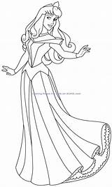 Aurora Coloring Pages Princess Disney Printable Drawing Cartoon Sleeping Beauty Pose Draw Google Template Bell Princesse Crown Coloriage Fairy Search sketch template