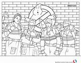 Ghostbusters Coloring Pages Printable Print Kids Color Book Adults Papercraft Sheets Ghost Busters Live Party Squadgoals Ultimate Logo Movie Coloringbay sketch template