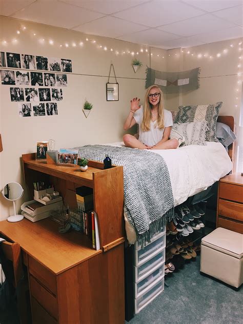 College Dorm For Girls College Bedroom Decor Dorm Bedroom College