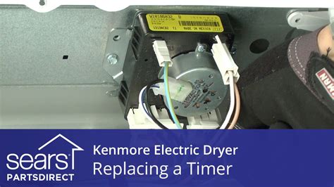 replace  kenmore electric dryer timer youtube