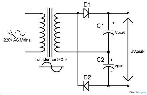voltage multiplier circuit diagram
