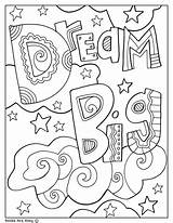 Doodles Classroomdoodles Affirmations Scouts sketch template