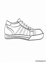 Coloring Converse Sneaker Pages Shoe Drawing Inchworm Getcolorings Getdrawings Shoes Colorings sketch template