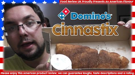 dominos cinnastix review youtube