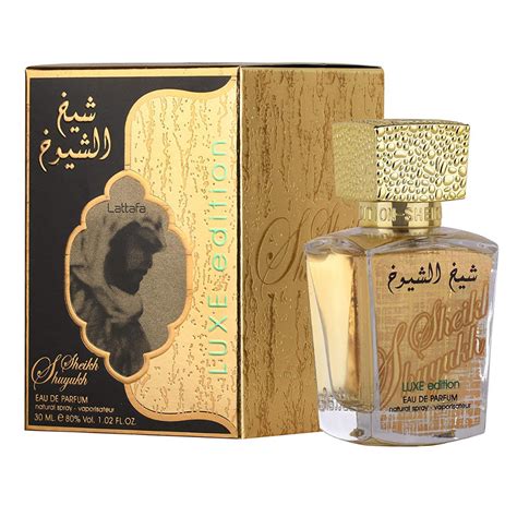 sheikh al shuyukh luxe edp ml  oz  lattafa eau de parfum spicy perfume perfume
