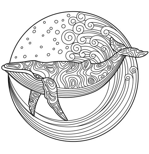 adult coloring pages animals whale tripafethna