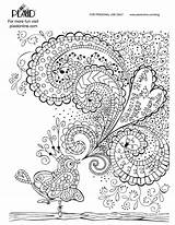 Coloring Adult Book Pages Kids Sheets Printables Plaid Books Crafts Bird Easy Plaidonline Mod Ballerina Ornate Waiting Little Just Choose sketch template