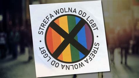 Polish Conservative Paper Issued Lgbt Free Zone Stickers