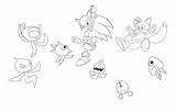 Sonic Colors Wisps Pages Coloring Template sketch template