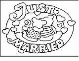Coloring Pages Wedding Personalized Themed Silhouette Drawing Cake Ring Veil Party Rings Getdrawings Getcolorings Kids Line Template Printable Colorings Amazing sketch template