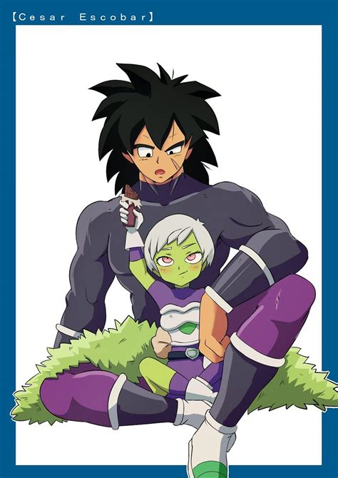 Broly And Chirai By Cesarescobarart On Newgrounds Dragon