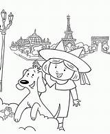 Coloring Madeline Pages Popular Coloringhome sketch template