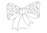 Fliege Schleife sketch template