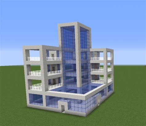 modern hotel grabcraft  number  source  minecraft buildings blueprints tips