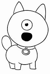 Ugly Coloring Dolls Pages Dog Uglydolls sketch template