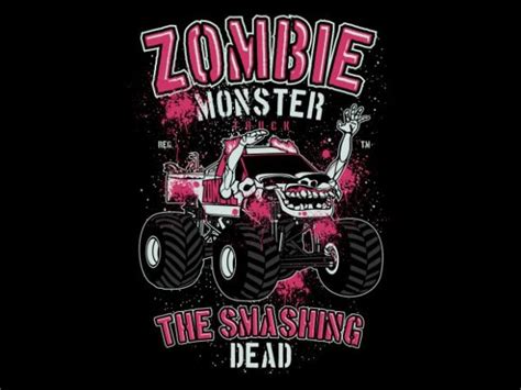 zombie monster truck tshirt design  sale buy  shirt designs