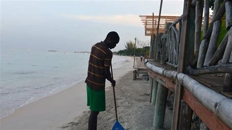 famed 7 mile beach in jamaica erodes in what some fear is future for