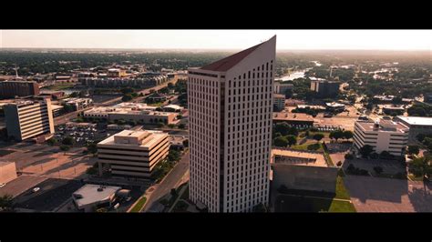 city skyline drone footage youtube