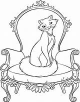 Coloring Aristocats Pages Disney Color Duchess Colouring Print Printable Drawings Cat Marie Aristocat Cats Colour Adults High Ariel sketch template