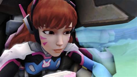 Dva Gets Stuck Overwatch Animation Youtube