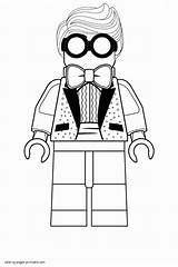 Lego Batman Coloring Pages Movie Print Characters Printable Look Other sketch template