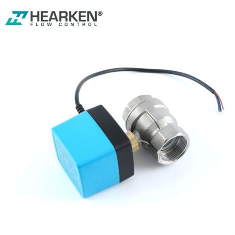 mini motorized valvestainless steel motorized ball valve hearken