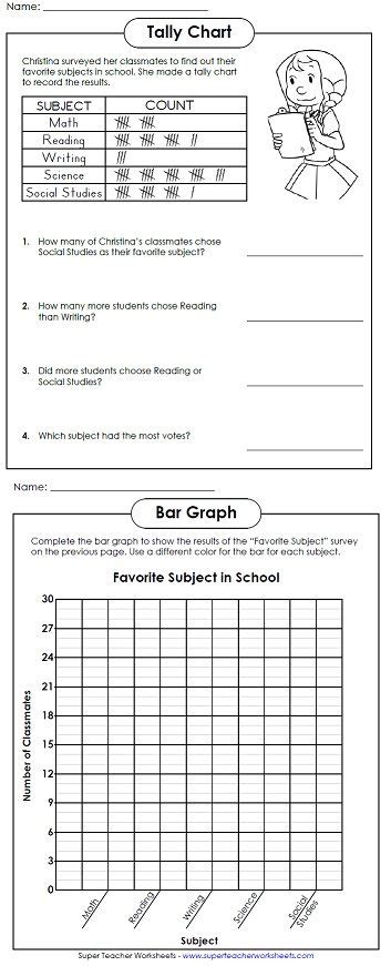 Check Out This Tally Chart Worksheets Math Super