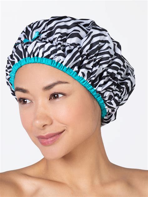 sassy stripes shower cap and betty dain creations