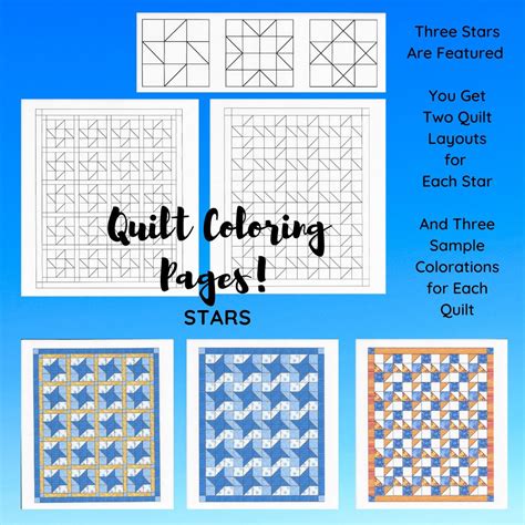 quilt coloring pages star quilts coloring pages quilting fun